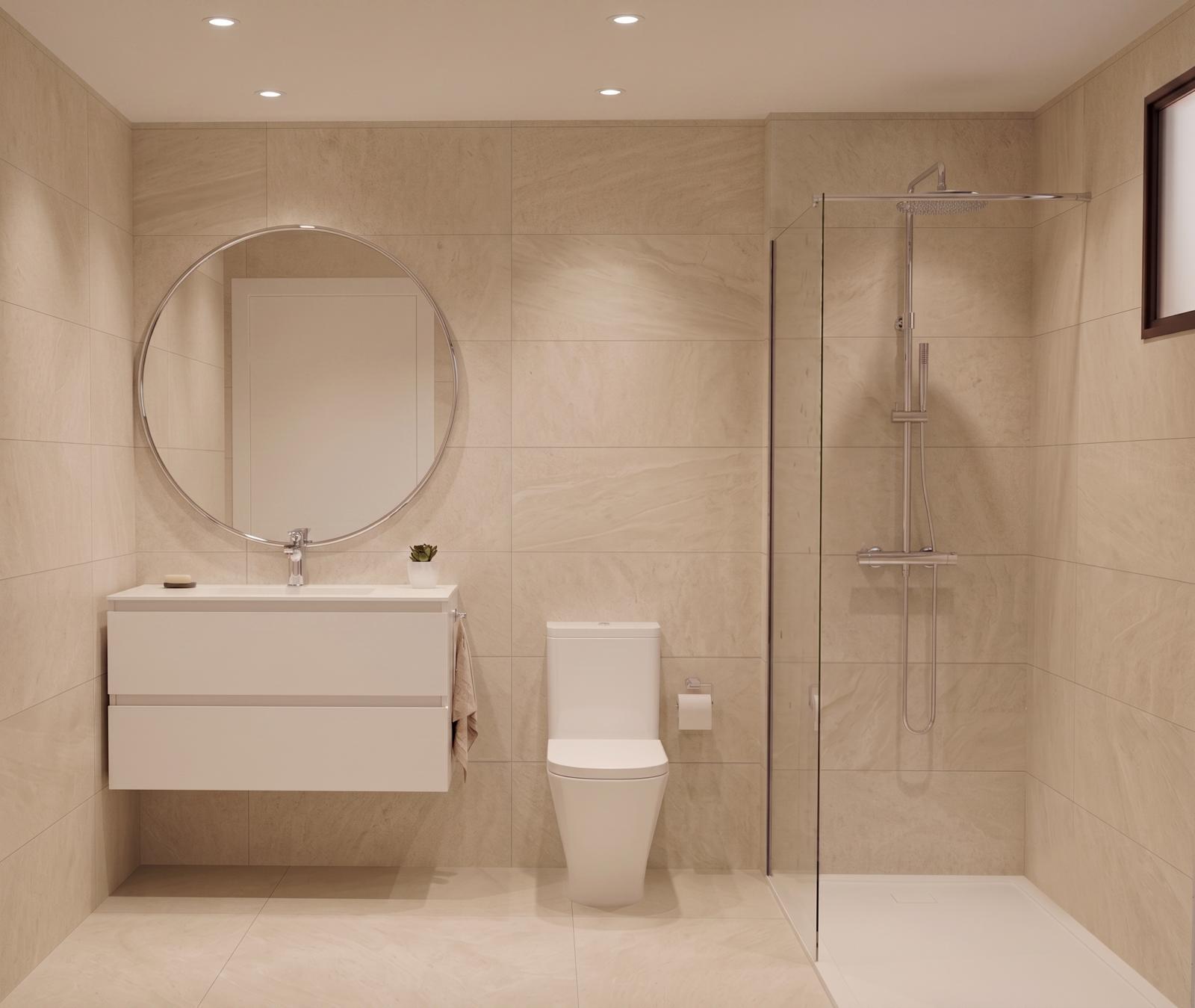 Baño principal Setla Village